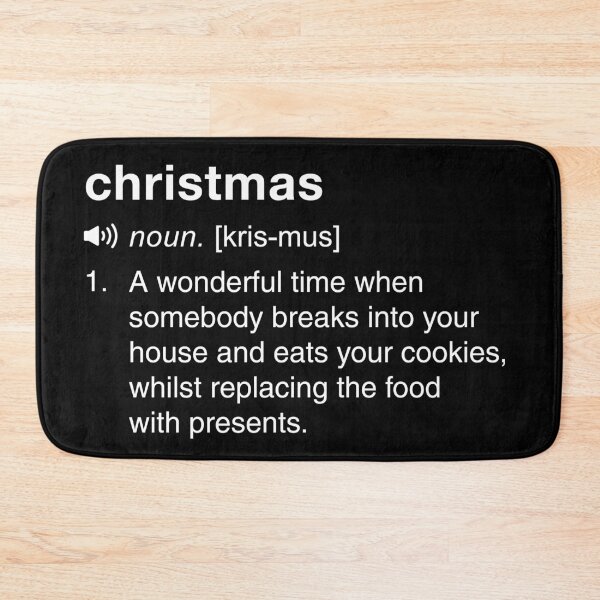 Item preview, Funny Christmas Definition  designed and sold by Funny-Vintage.