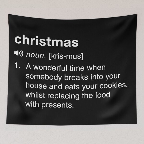 Item preview, Funny Christmas Definition  designed and sold by Funny-Vintage.