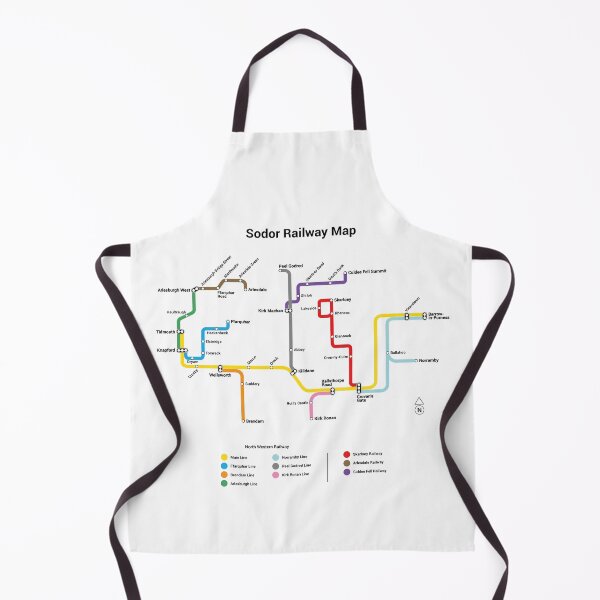 Item preview, Sodor Railway Map - TTC Style, Light designed and sold by lineco.