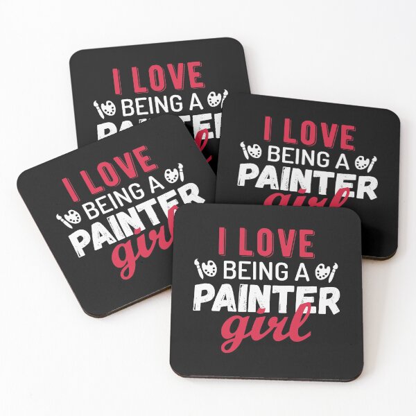 Item preview, I Love Being A Painter Girl designed and sold by B3N-arts.