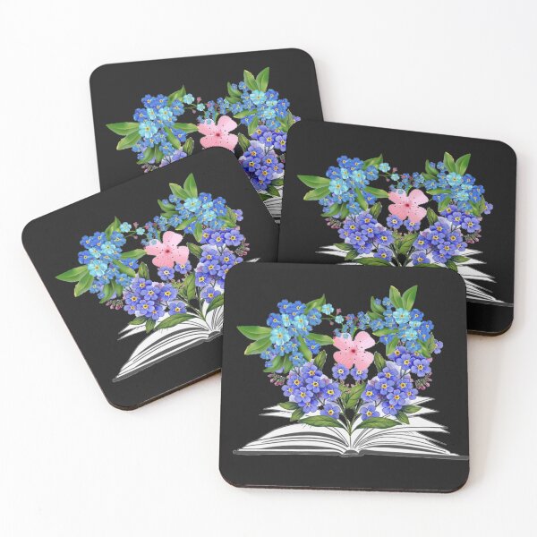 Item preview, flowery book designed and sold by Fliflat.