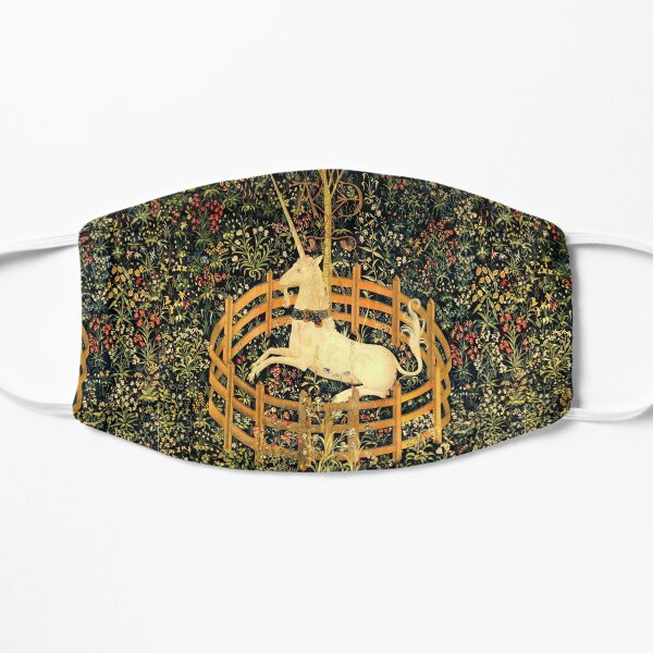 The Unicorn in Captivity - On view at The Met Cloisters -Gallery 17 Flat Mask