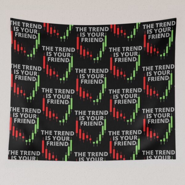 Item preview, Trend is your Friend - Bitcoin Trader designed and sold by Scubaloppy.