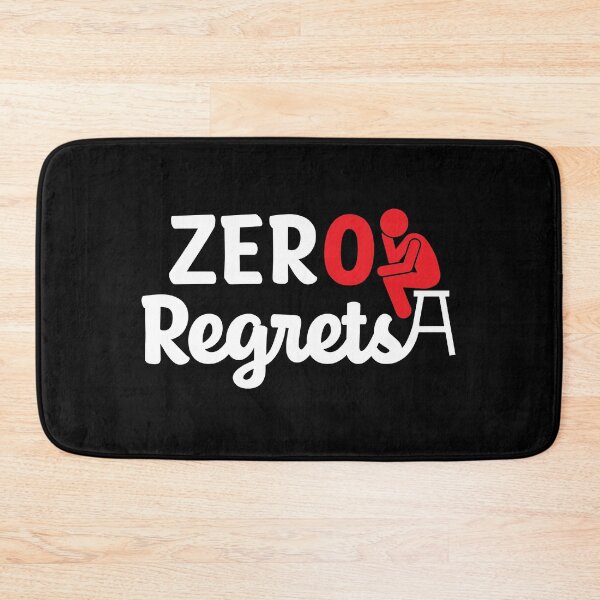 Item preview, ZERO Regrets, 0 Regrets designed and sold by Th3 Merch.