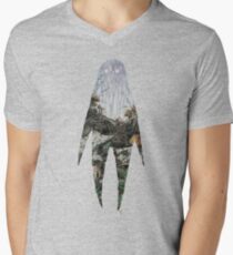 Spirit Silhouette Men's V-Neck T-Shirt