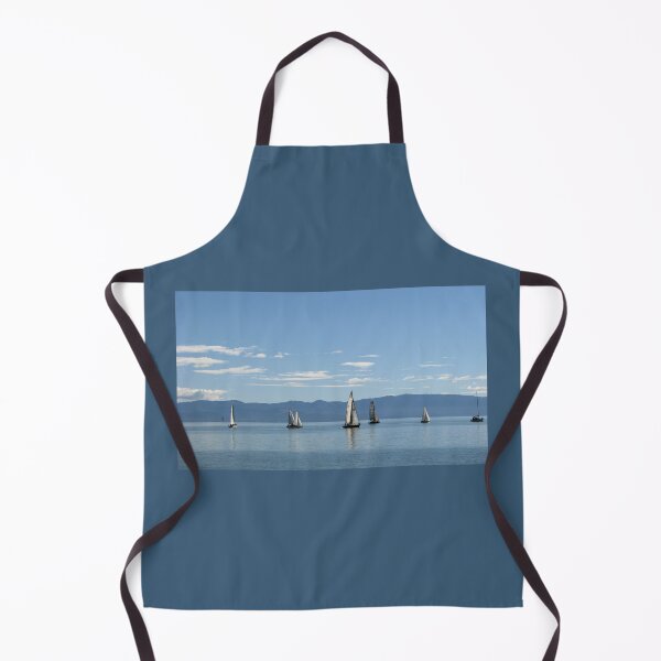 Item preview, Sailboats in blue designed and sold by Jola Martysz.