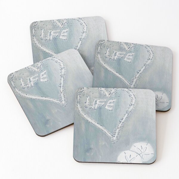 Item preview, Life's Heart with Sand Dollars designed and sold by SueBMytko.