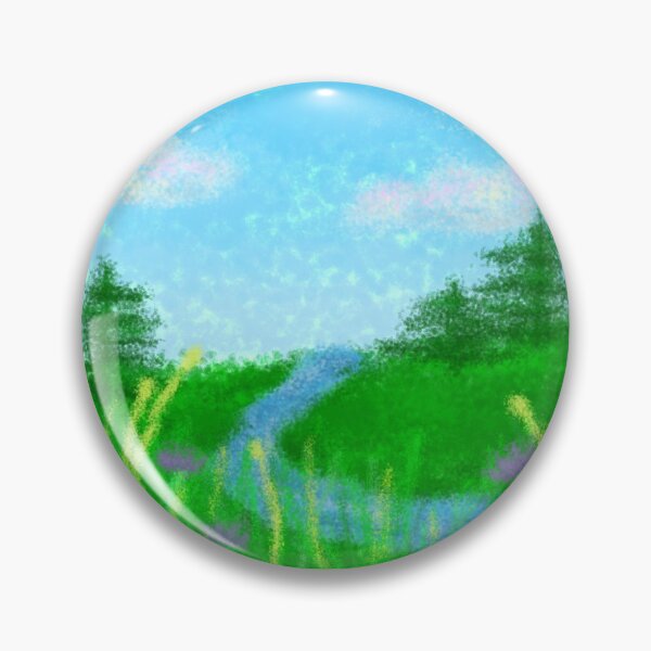Item preview, bright flower scene  designed and sold by BisonDraw.