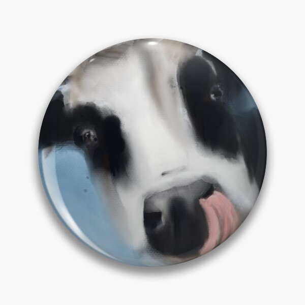 Item preview, Cow (water color) designed and sold by musclequeen.