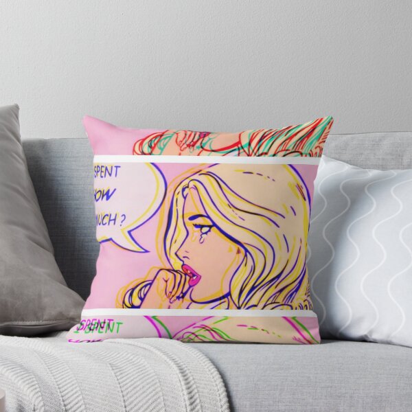 Item preview, "I Spent How Much" Comic Pop Art Print designed and sold by madebycaleigh.