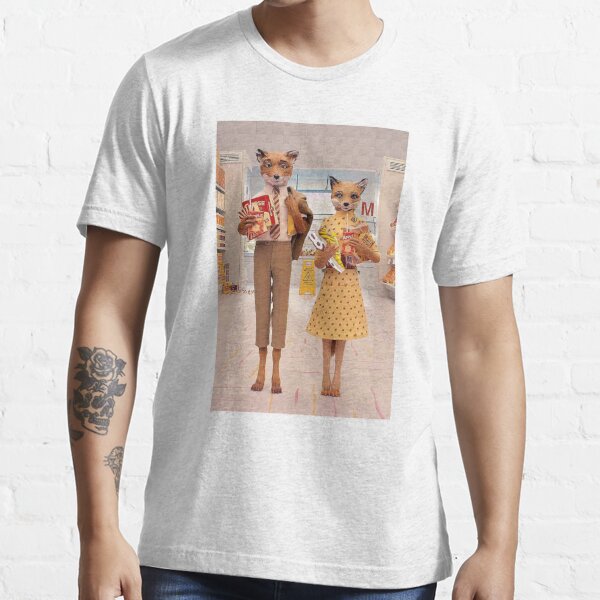 fantastic mr fox and wife funny Essential T-Shirt