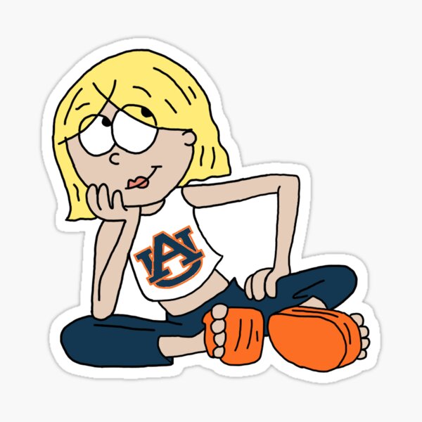 Auburn Lizzie McGuire Sticker