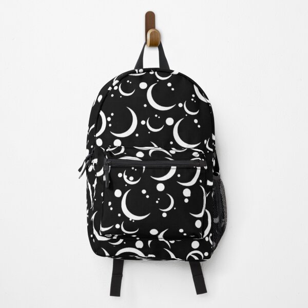 Item preview, Moon Pattern with Black Background designed and sold by Nurul Hoda.