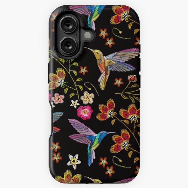 Item preview, Humming bird and tropical flowers  designed and sold by matrioshka.