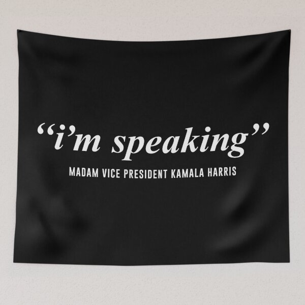 Item preview, I'm Speaking - Madam Vice President Kamala Harris designed and sold by chrismanubag.