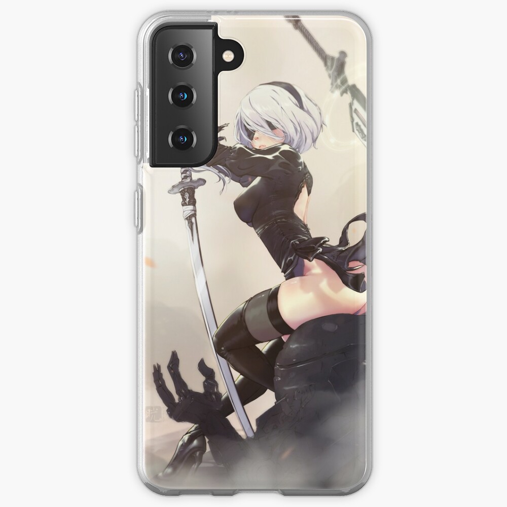 2B Nier Automata iPad Case & Skin by Mitsu-art