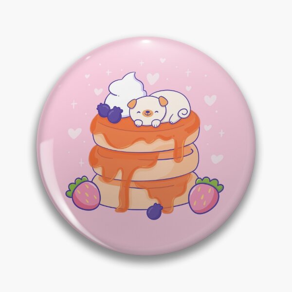 Item preview, Pugs and Pancakes Kawaii designed and sold by Eliza Fortney.