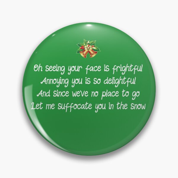 Item preview, Aggressive XMas Carol (Green) designed and sold by art-in-a-bottle.