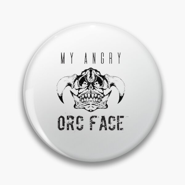 Item preview, My Angry Orc Face designed and sold by 4AllTimes.