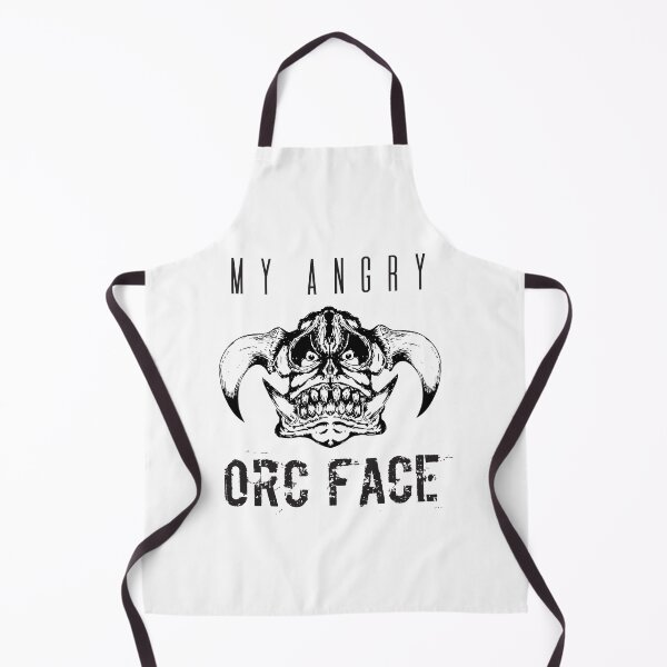 Item preview, My Angry Orc Face designed and sold by 4AllTimes.