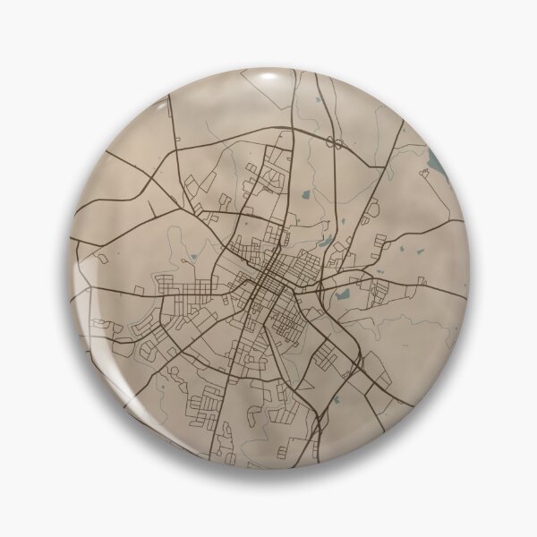 Item preview, Hopkinsville Sepia Map designed and sold by CPTVDesign.