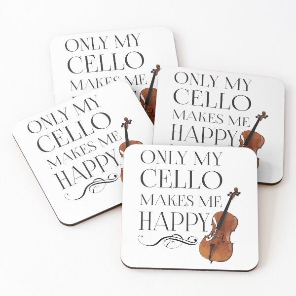 Item preview, Only My Cello Makes Me Happy designed and sold by 4AllTimes.