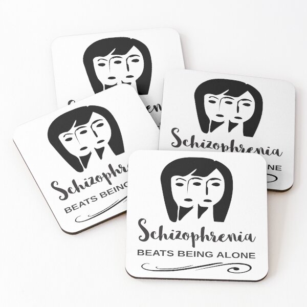 Item preview, Schizophrenia Beats Being Alone designed and sold by 4AllTimes.