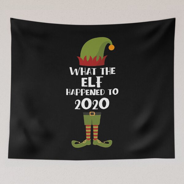 Item preview, What The Elf Happened To 2020 - Christmas quarantined designed and sold by tinypurpleland.
