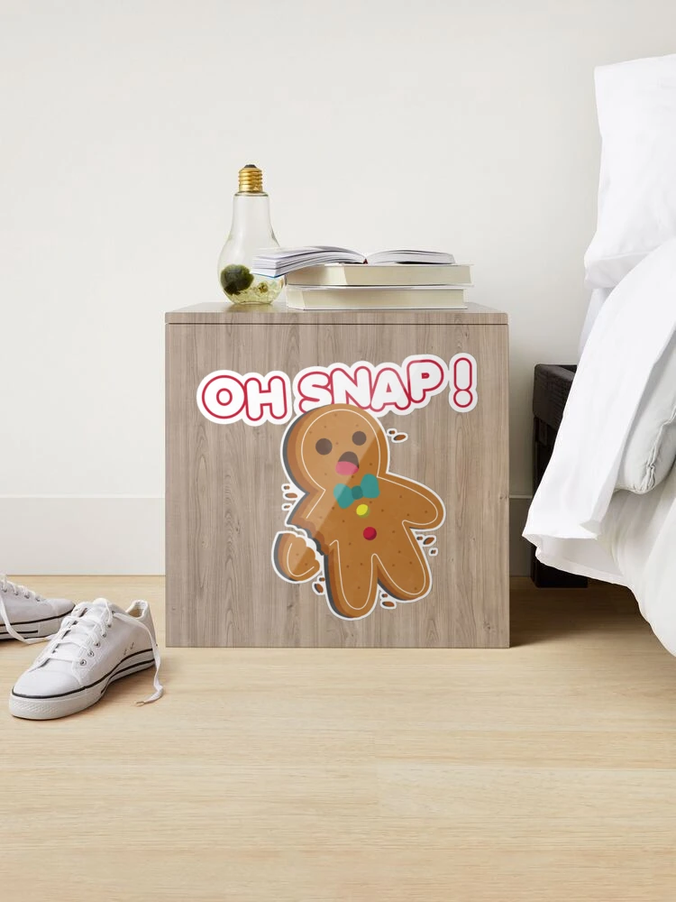 Oh Snap! Gingerbread Man Beer Bottle Coolie With Opener – Coolie