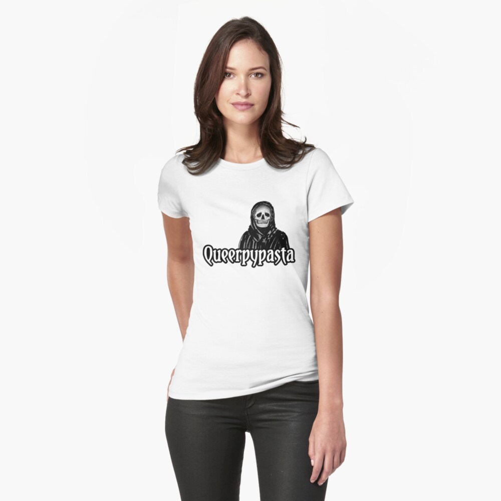 Item preview, Fitted T-Shirt designed and sold by Queerpypasta.