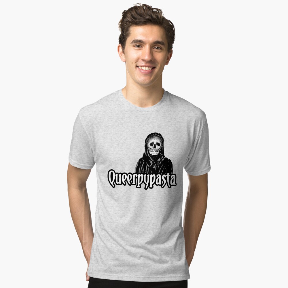 Item preview, Tri-blend T-Shirt designed and sold by Queerpypasta.