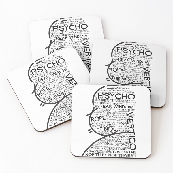 Item preview, Alfred Hitchcock Titles Fan Art designed and sold by FilmFit.
