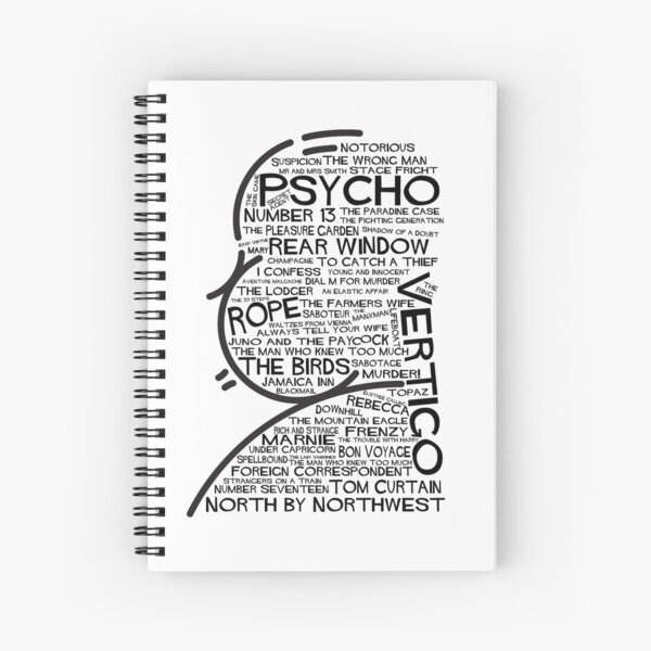 Item preview, Alfred Hitchcock Titles Fan Art designed and sold by FilmFit.