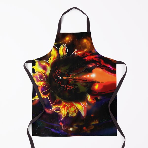 Item preview, SUN flower black hole sun dark star designed and sold by sandpaperdaisy.