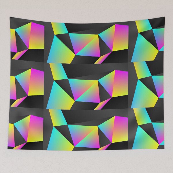 Item preview, Copy of  Geometric Design - Black and Psychedelic designed and sold by Obitez.