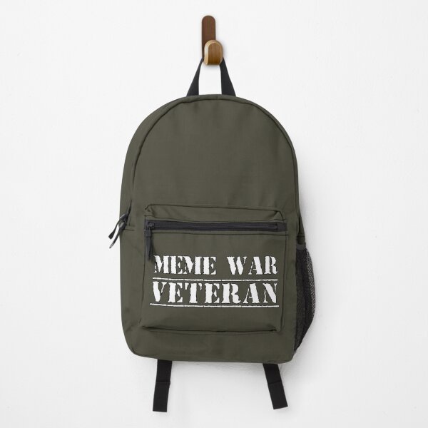 Aperçu de l'œuvre MEME WAR VETERAN (sur vert militaire) créée et vendue par DotorEaon.