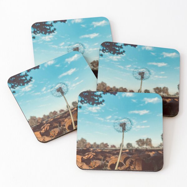 Item preview, Lone Dandelion In The Fall Leaves designed and sold by Destined2Wander.