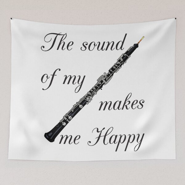 Item preview, The Sound Of My Oboe Makes Me Happy designed and sold by 4AllTimes.