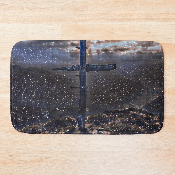 Item preview, GALATHI Night-sky Cross on the Maintain - Christian designed and sold by Galathi Designs.