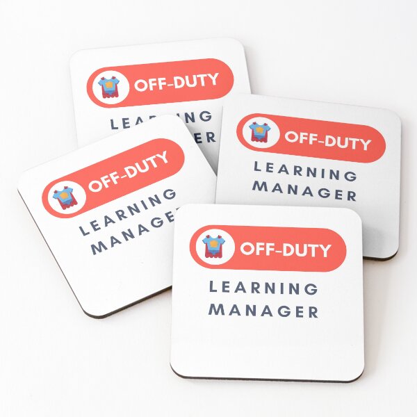 Item preview, Off Duty Learning Manager  designed and sold by dollymademe.