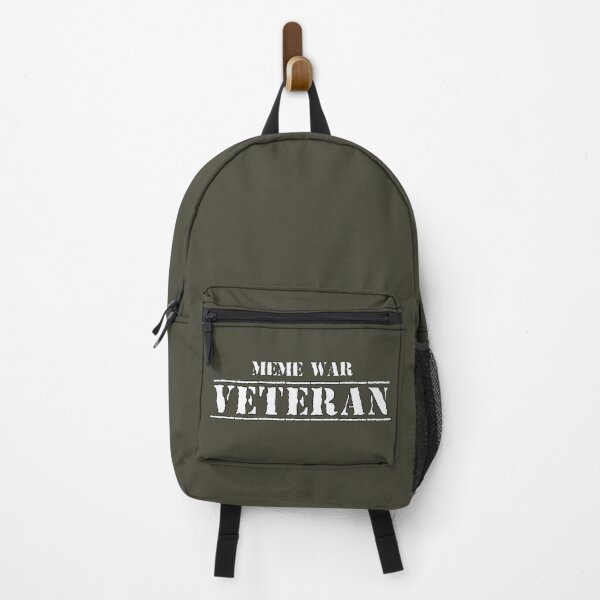 Aperçu de l'œuvre MEME WAR VETERAN (2) (sur vert militaire) créée et vendue par DotorEaon.