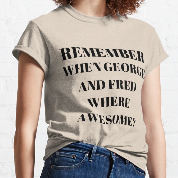 fred weasley t shirt