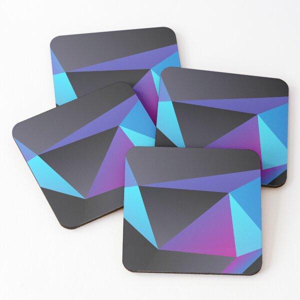 Item preview, Geometric Design - Blue and Black designed and sold by Obitez.