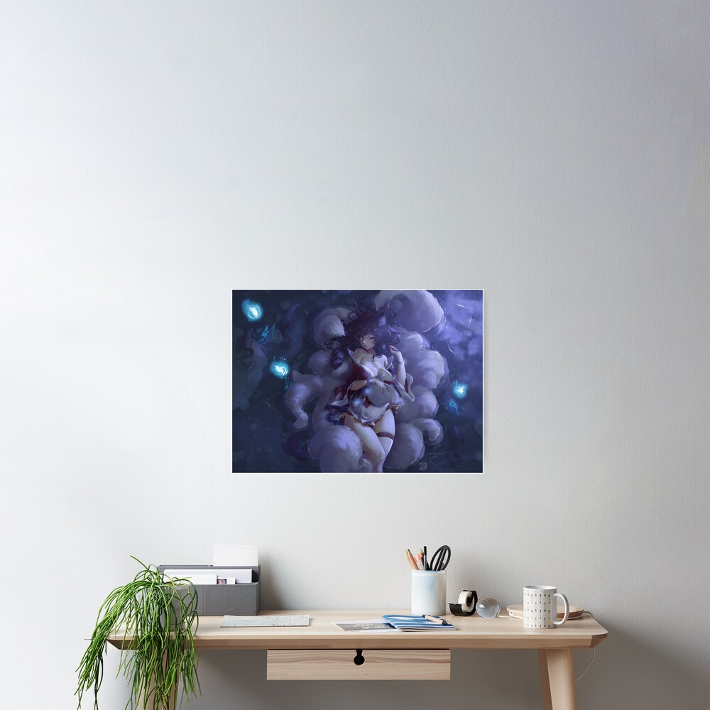Ahri League of Legends Poster