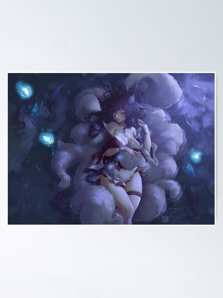Alternate view of Ahri League of Legends Poster