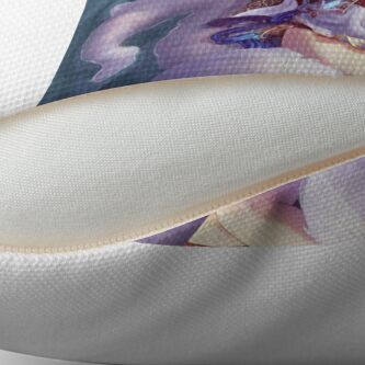 Alternate view of Ahri league of legends Throw Pillow