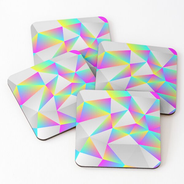 Item preview, Geometric Design - White and Psychedelic designed and sold by Obitez.