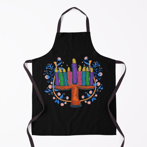 Item preview, Mazal Joy, Happy Hanukkah, Happy Hanukkah Face Mask, Happy Hanukkah Menorah, Jewish Gift, Happy Hanukkah Gift, designed and sold by prteacool.