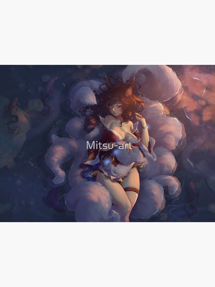 Ahri League of Legends by Mitsu-art
