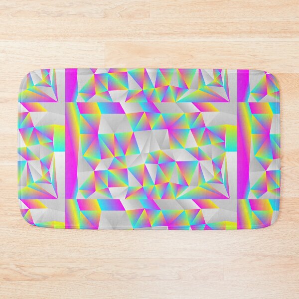 Item preview, Geometric Design - White and Psychedelic designed and sold by Obitez.